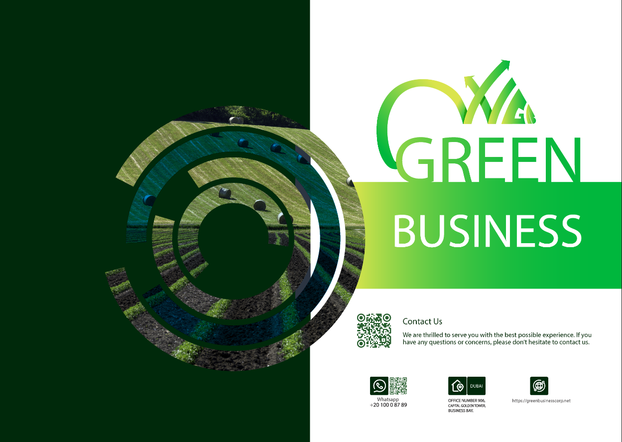 Green Business Company Profile Cover